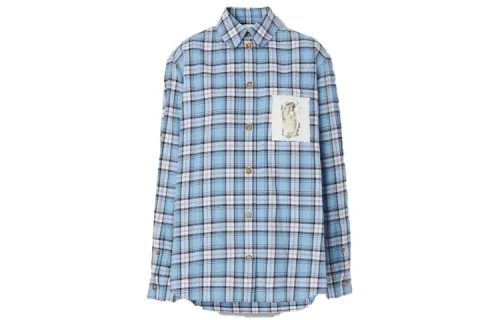 Burberry Shirt Women's Light Blue