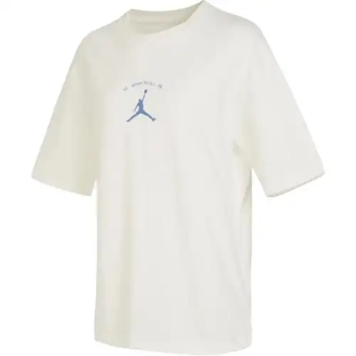 Jordan AS WJESSEN Drop Shoulder Sleeve T Shirt Women's Beige