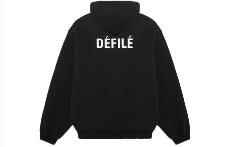 Balenciaga Sweatshirt Women's Black