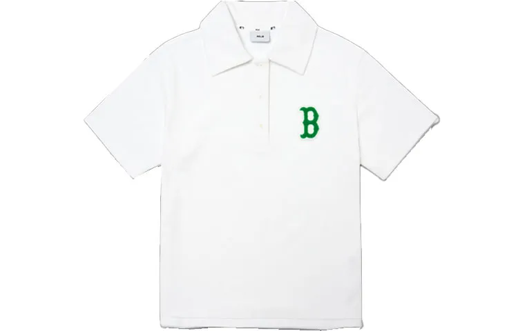 MLB Boston Red Sox Polo Shirt Women's White