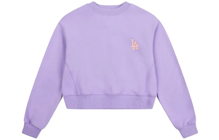 MLB Sweatshirts Women's Purple Crew Neck Moderate