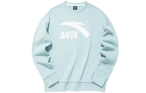 ANTA Life Collection Sweatshirts Women's Arkship Blue Crew Neck Moderate Regular