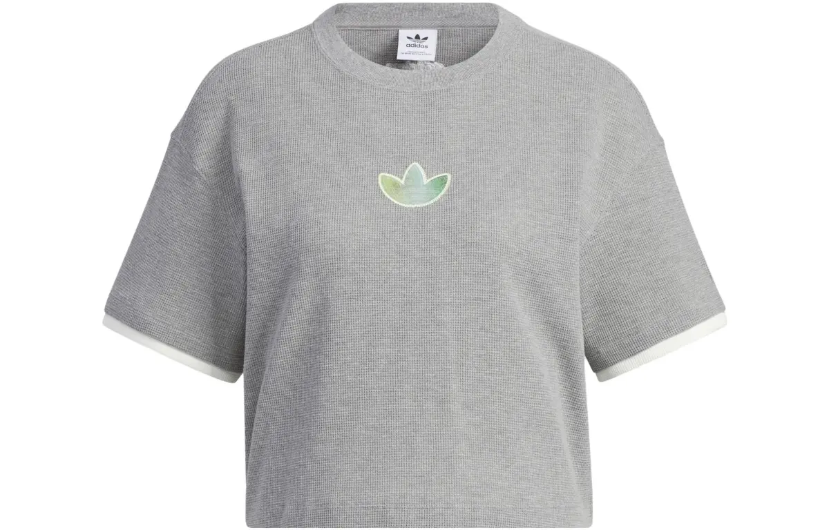 Adidas Originals T Shirt Women's Basic Heather Gray