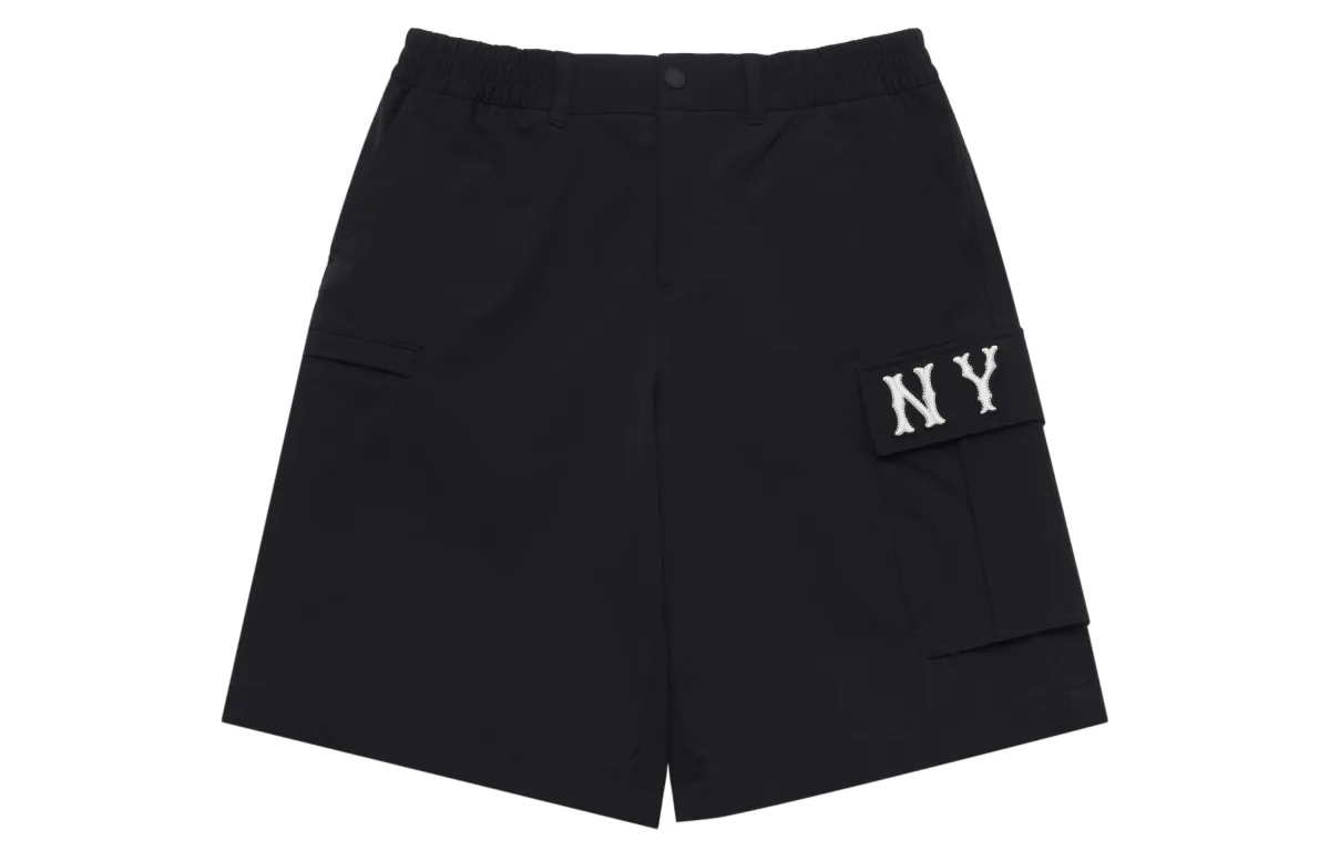 MLB New York Yankees Basic Collection SS25 Casual Shorts Unisex Black