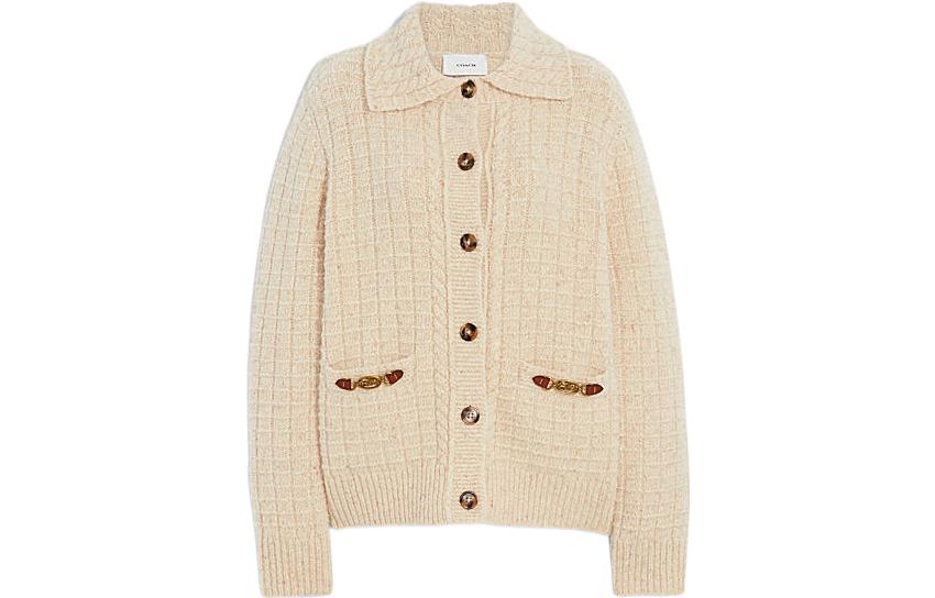 COACH FW22 Knitwear Women's Ecru