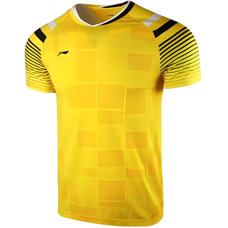 Li Ning Badminton Jersey Men’s Yellow