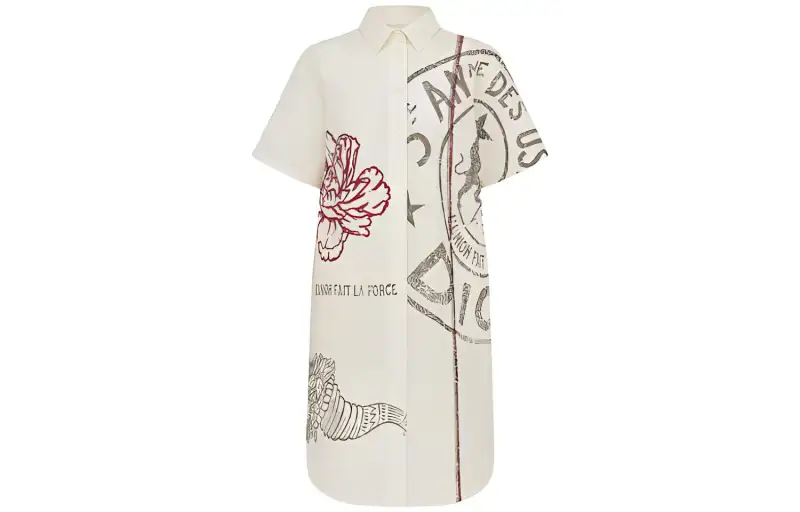 DIOR Quarterly New Products SS22 Shirt Women's White