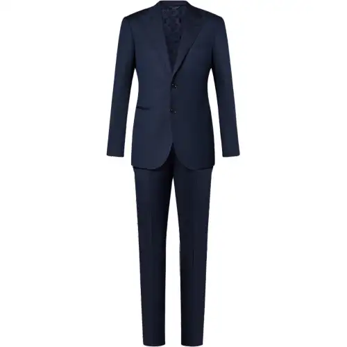LOUIS VUITTON Single-Breasted Wool Pont Neuf Suit