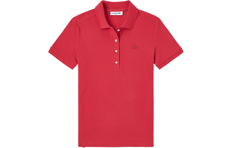 Женские поло LACOSTE LACOSTE Polo (красное)