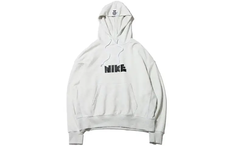 Nike Women's NSW CIRCA Sweatshirts Women's White Hooded Moderate Regular