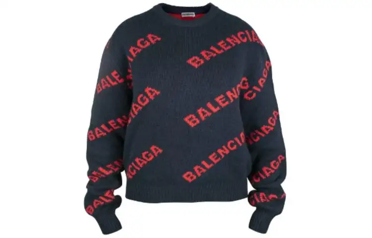 Balenciaga Sweater Regular Fit Women's Black