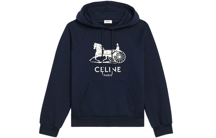 Женское худи CELINE Paris (синее)