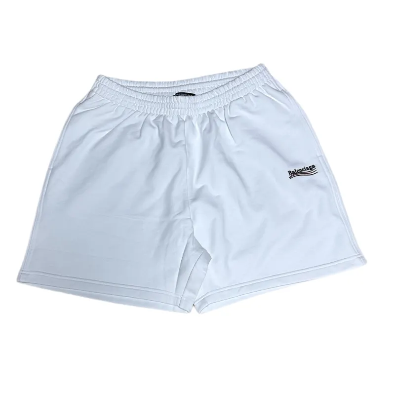 Balenciaga SS22 Casual Shorts Regular Fit Unisex White
