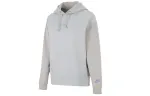 Nike Embroidered Logo Color Block Fleece Lined Hooded Pullover With Thickened Warmth Sweatshirt Winter Women's Ecru