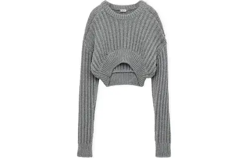 LOEWE FW23 Sweater Women's Gray