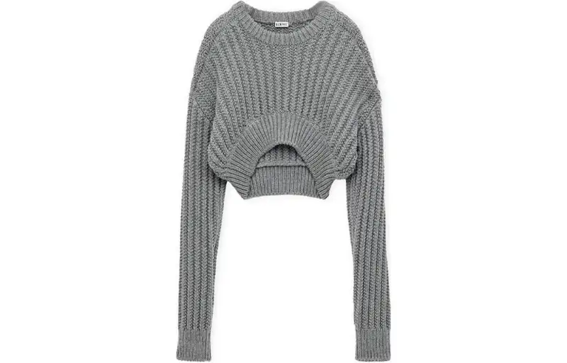 LOEWE FW23 Sweater Women's Gray