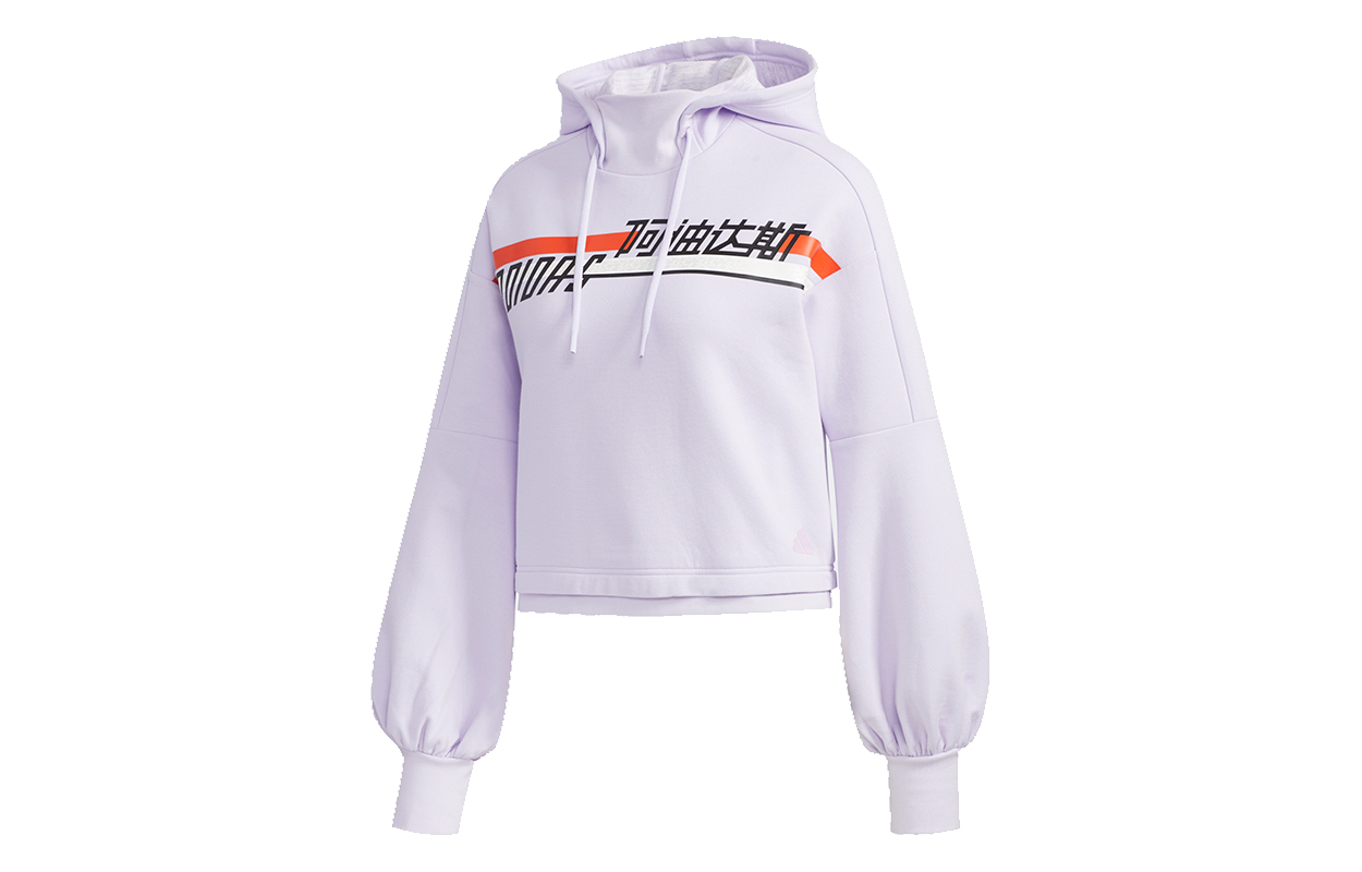 Женское худи adidas Hoodie Motion (светло-пурпурное)