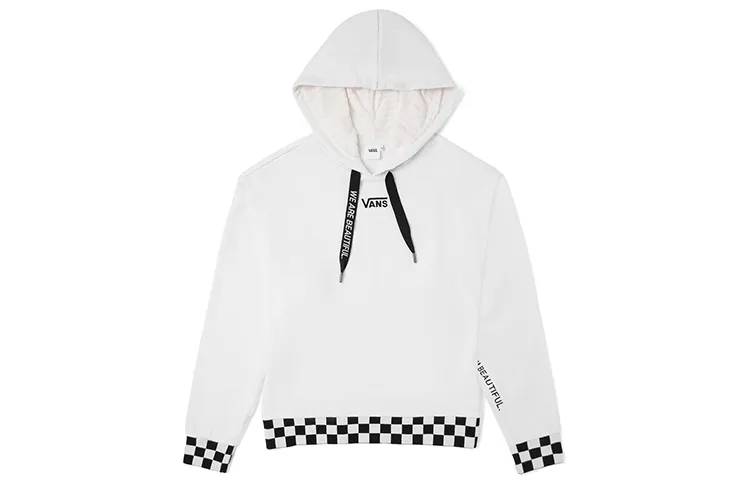Vans Sweatshirts Women's White Hooded (Non-detachable) Moderate Other