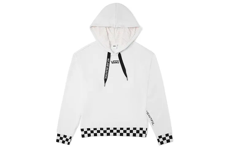 Vans Sweatshirts Women's White Hooded Moderate Other