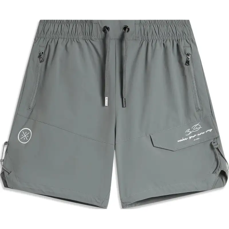 Li Ning Casual Shorts Men's Shadow Gray