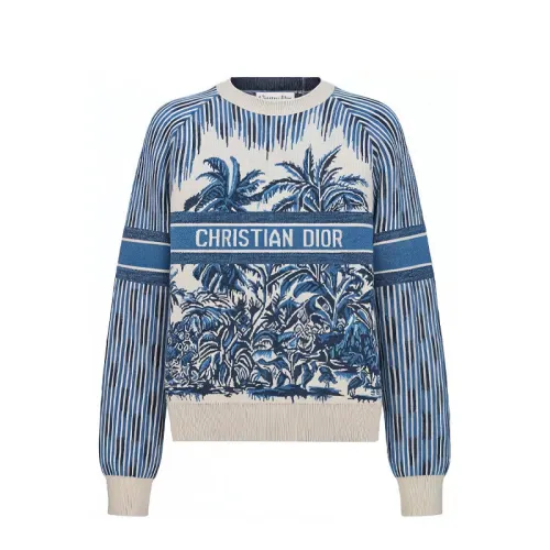 DIOR SS21 Sweater Women's Marine Blue