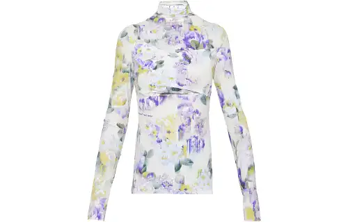 OFF WHITE Pattern Print Long sleeve T shirt