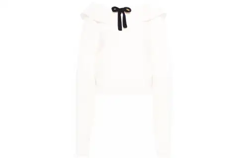 MIU MIU Loose Fit Sweater Women's White