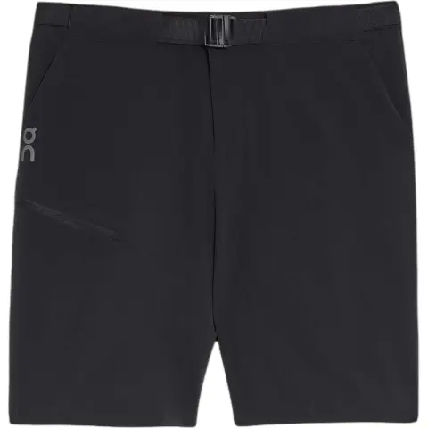 On belted shorts