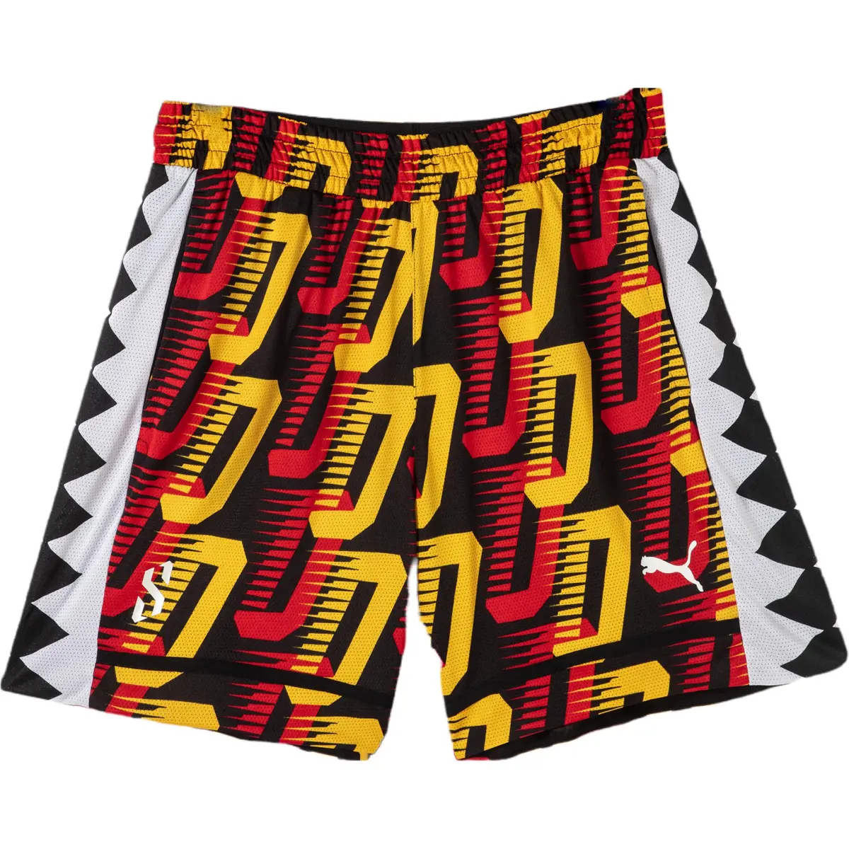 PUMA Short De Basquetbol Con Estampado Integral Para Hombre Scoot All Jaws