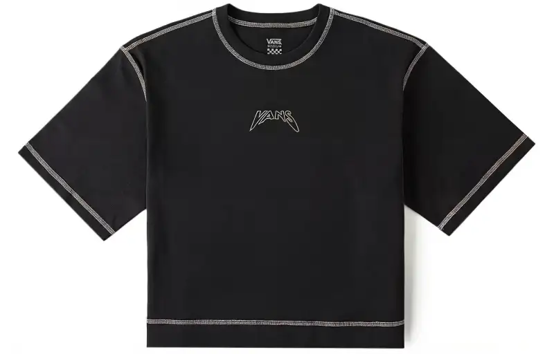 Vans Regular T Shirt Women's Gray Black