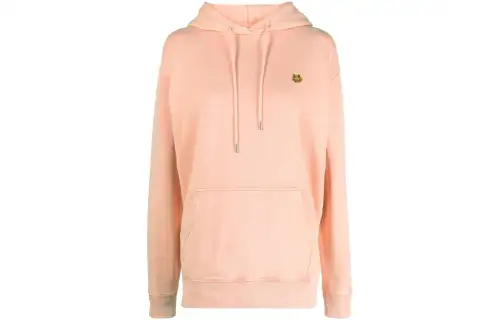 KENZO Tiger Embroidered Drawstring Hoodie