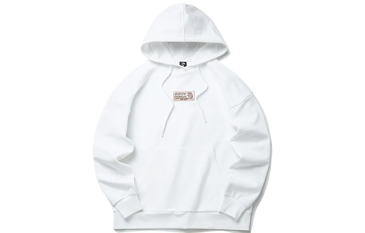 ANTA Life Collection Sweatshirts Women's Papyrus White Hooded Moderate Regular