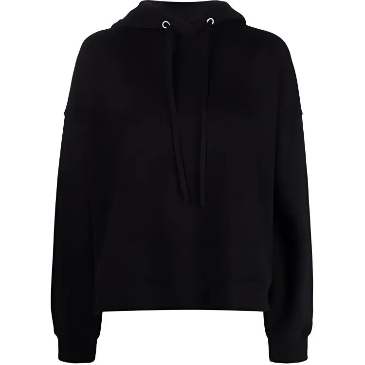 Maison Margiela Sweatshirts Women's Black Hooded Moderate Regular