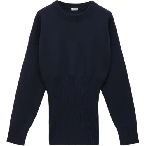 LOEWE Dropped Shoulder Knitted Jumper