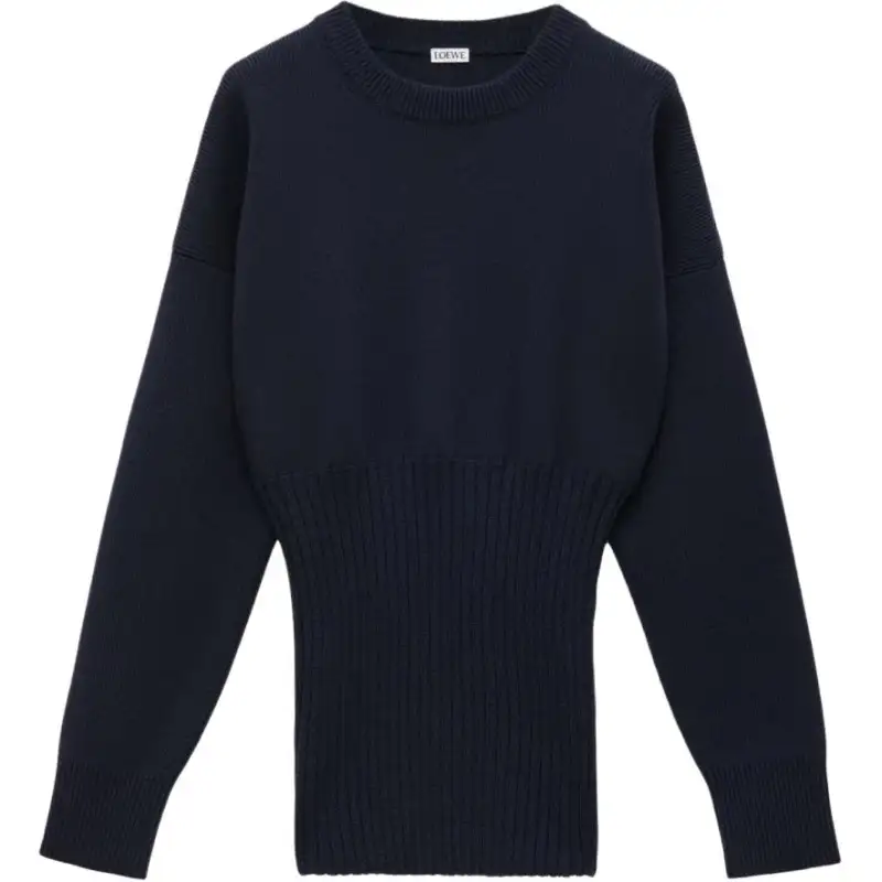 LOEWE Dropped Shoulder Knitted Jumper