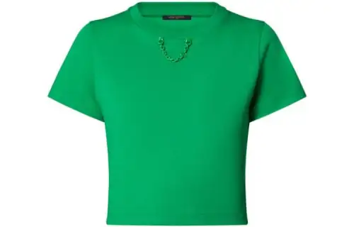 LOUIS VUITTON Regular T Shirt Women's Green