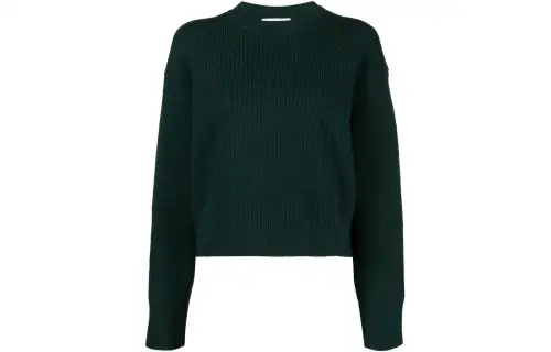 Bottega Veneta SS22 Cashmere Sweater Women's Dark Green