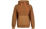 Nike Sweatshirts Women's Brown Hooded Moderate Regular
