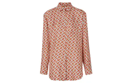Burberry SS21 Shirt Women's Burgundy
