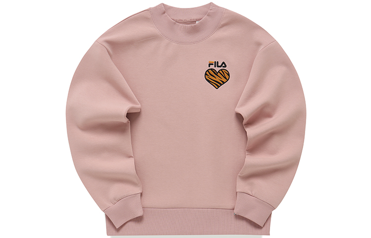 Женское худи Fila Heart Embroidery (розовая)