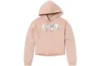 Timberland Sweatshirts Women's Light Pink Hooded Moderate Regular