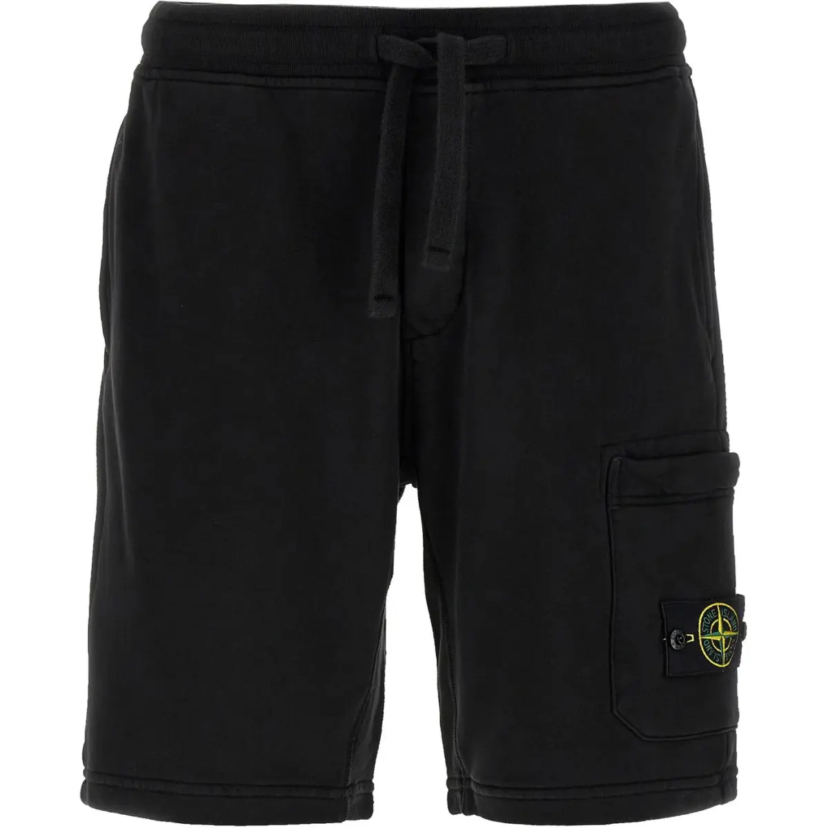 STONE ISLAND Casual Shorts Men's Black