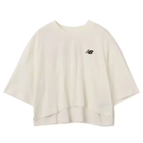 New Balance Graphic SS25 T Shirt Women's Sea Salt Color