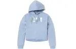 Timberland Sweatshirts Women's Light Blue Hooded Moderate Regular