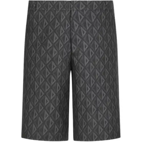DIOR Casual Shorts Men's Gray Moderate