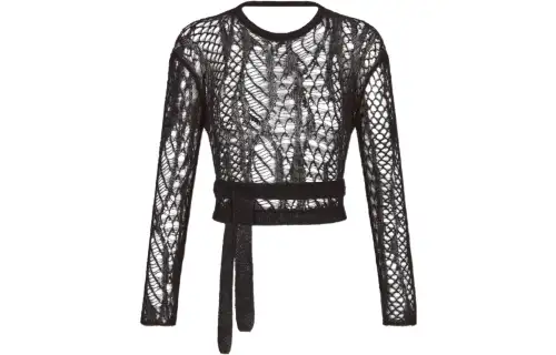 DIOR FW22 Fitted Knitwear Women's Black