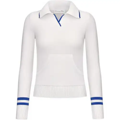DIOR SS22 Cashmere Sweater Women's White