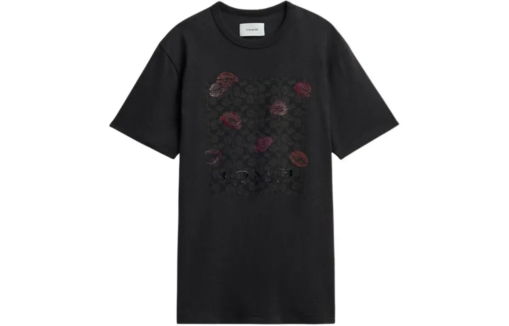 COACH SS24 T Shirt Women's Charcoal Black