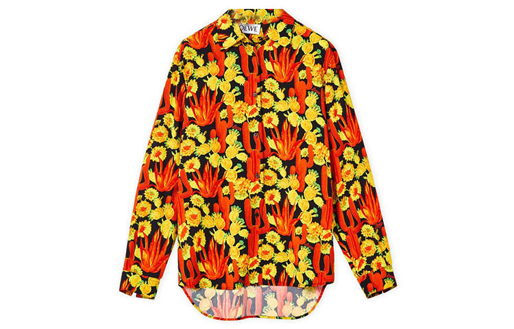 LOEWE Paula's Ibiza SS22 Shirt Women's Red