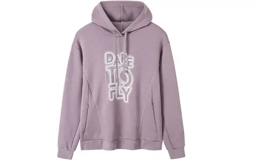 Anta Comprehensive Training Collection Sports Lifestyle Collection Sweatshirt Women's Purple